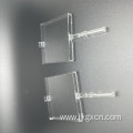 Quartz vapor cells with stem